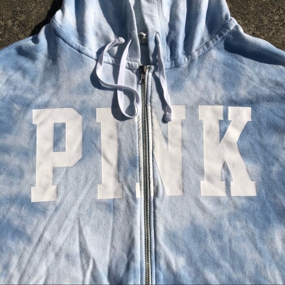 PINK Victoria's Secret Jackets & Blazers - PINK Victorias Secret Lightweight Jacket Tie Dye
